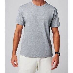 Fabletics The 24-7 Tee Shirt Men’s 2X Crew Neck Classic Grey Heather NWT $54.95